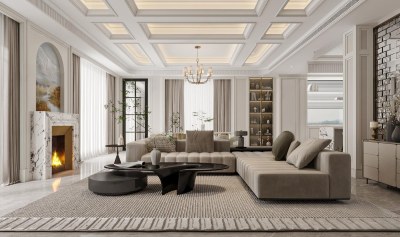 法式客餐厅3D模型下载